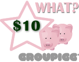 $10 GROUPIGG Deal!